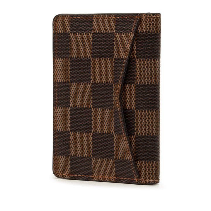Poche Organizer Damier Ébène Marron