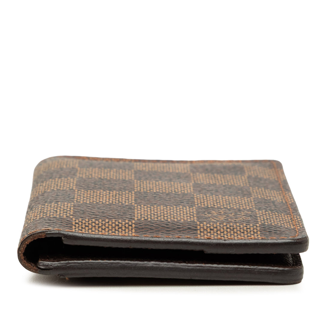 Poche Organizer Damier Ébène Marron