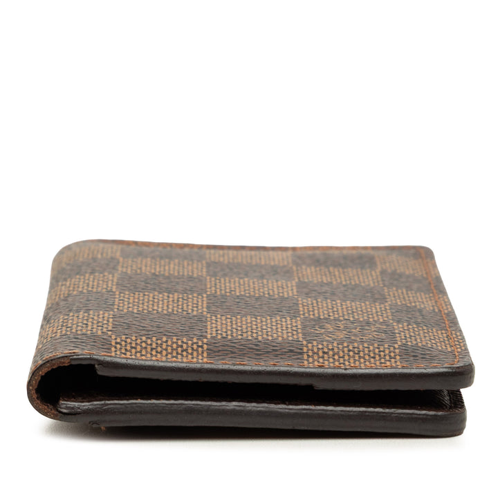 Poche Organizer Damier Ébène Marron