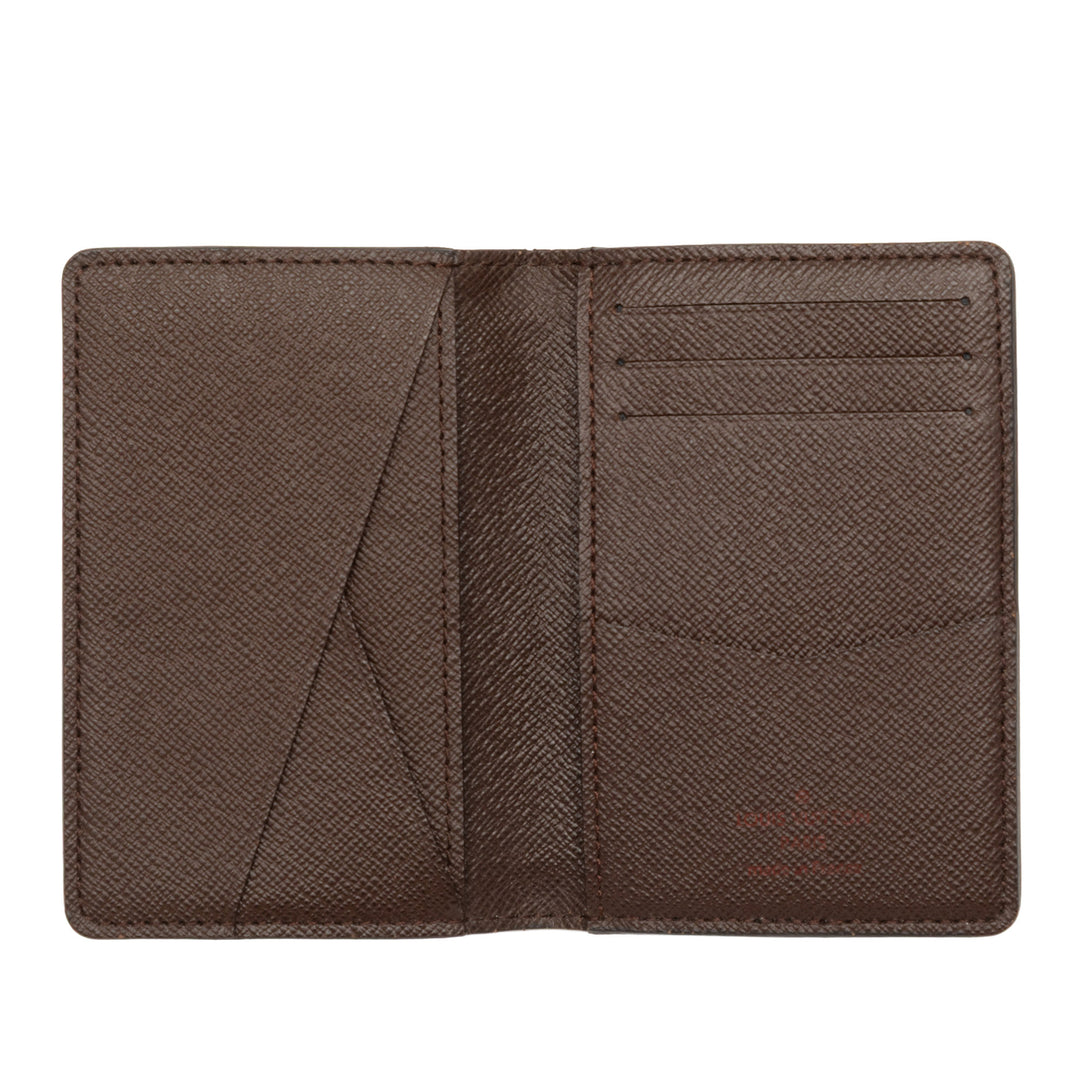 Poche Organizer Damier Ébène Marron
