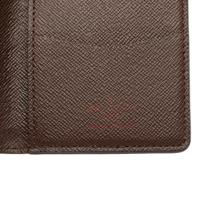 Poche Organizer Damier Ébène Marron