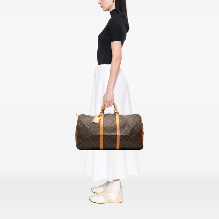 Louis Vuitton Monogram Keepall 55