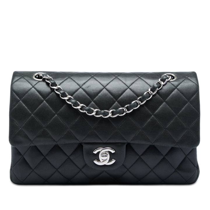 Chanel Medium Classic Cuir d’agneau Double rabat