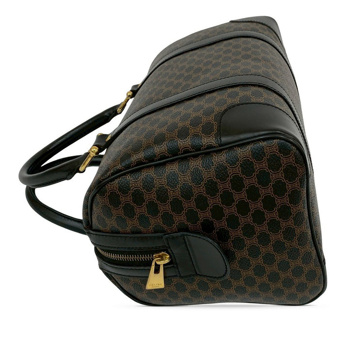 Celine Macadam Coated Toile Boston Sac