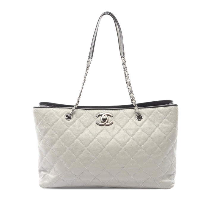 Chanel Matelassé Caviar Shopping Cabas