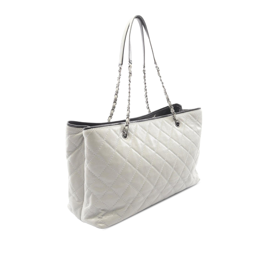 Chanel Matelassé Caviar Shopping Cabas