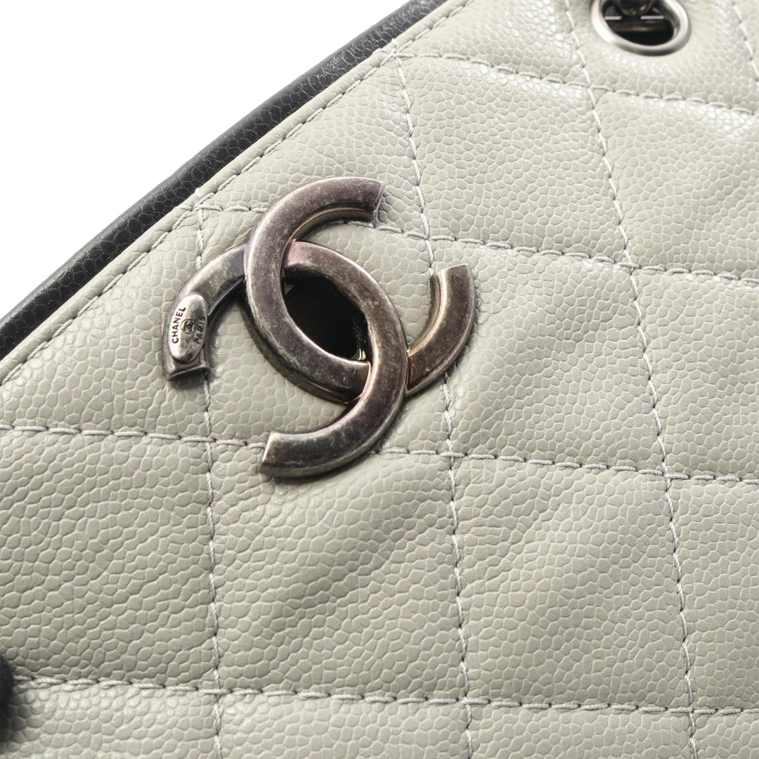 Chanel Matelassé Caviar Shopping Cabas