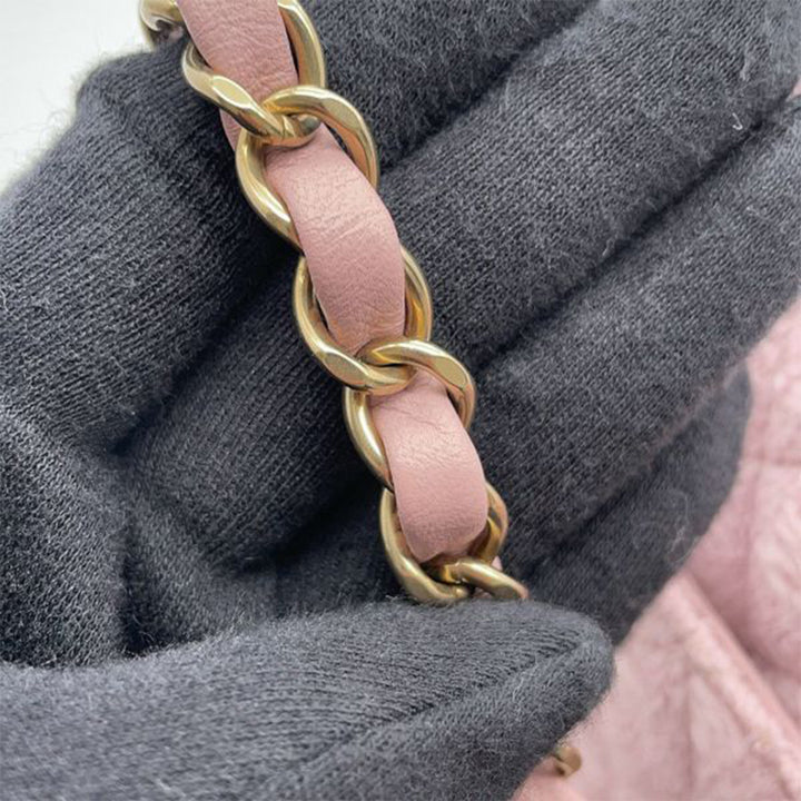 Chanel Mini Classic Rectangular Tweed Simple rabat