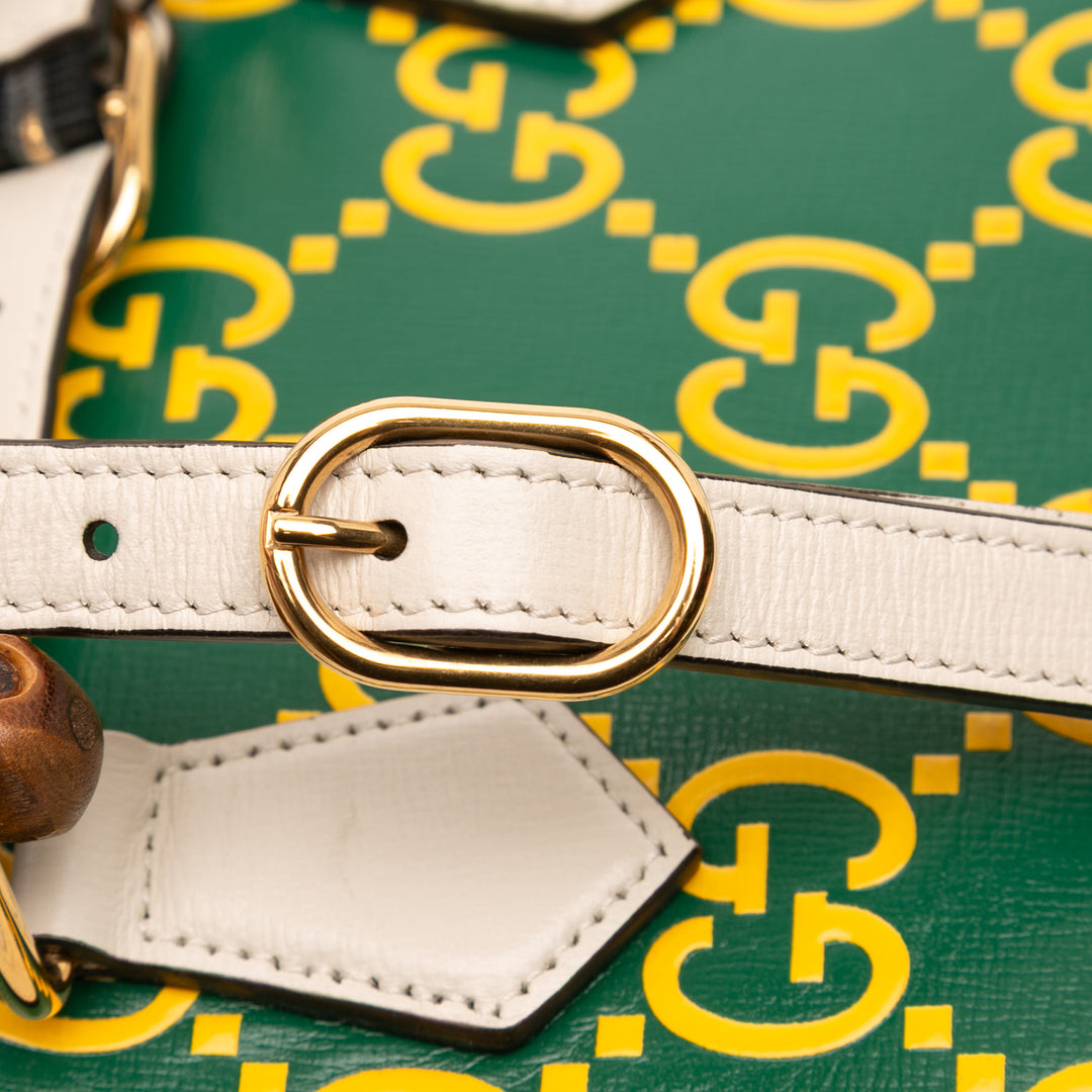 GG Bamboo Diana Sac Mini Cuir de veau Vert