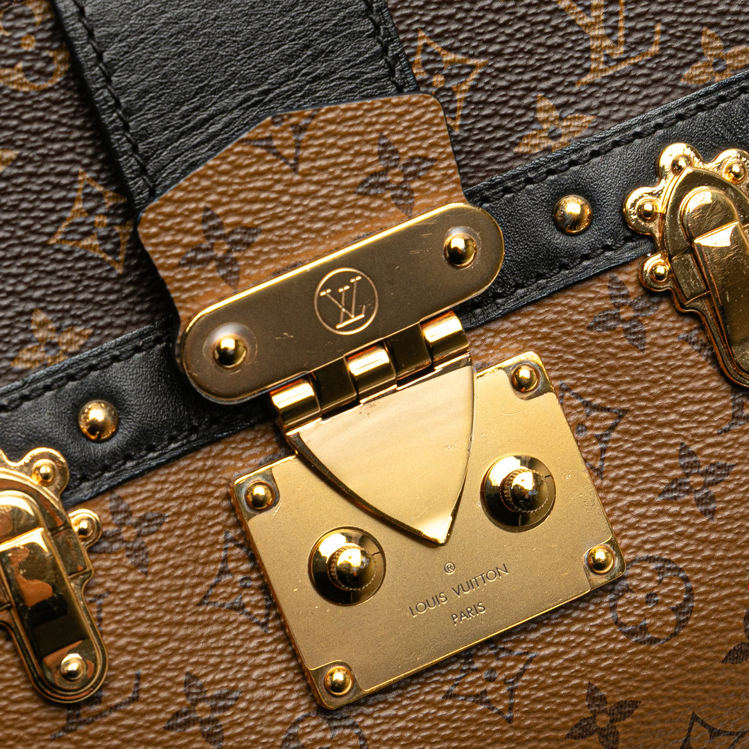 Louis Vuitton Monogram Reverse Trunk Pochette Marron – GABY PARIS Authentique