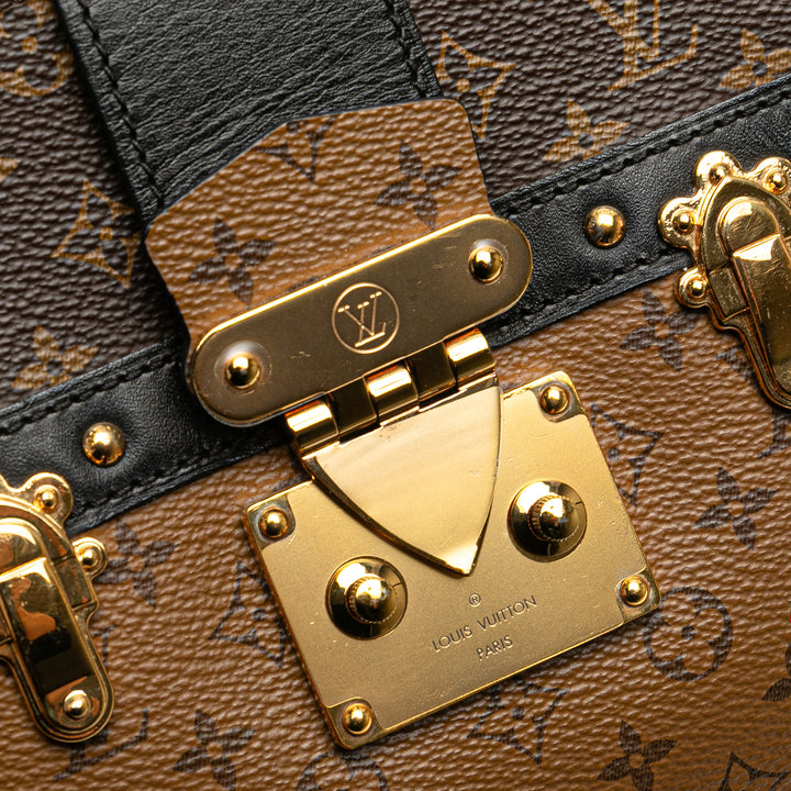 Louis Vuitton Monogram Reverse Trunk Pochette Marron – GABY PARIS Authentique