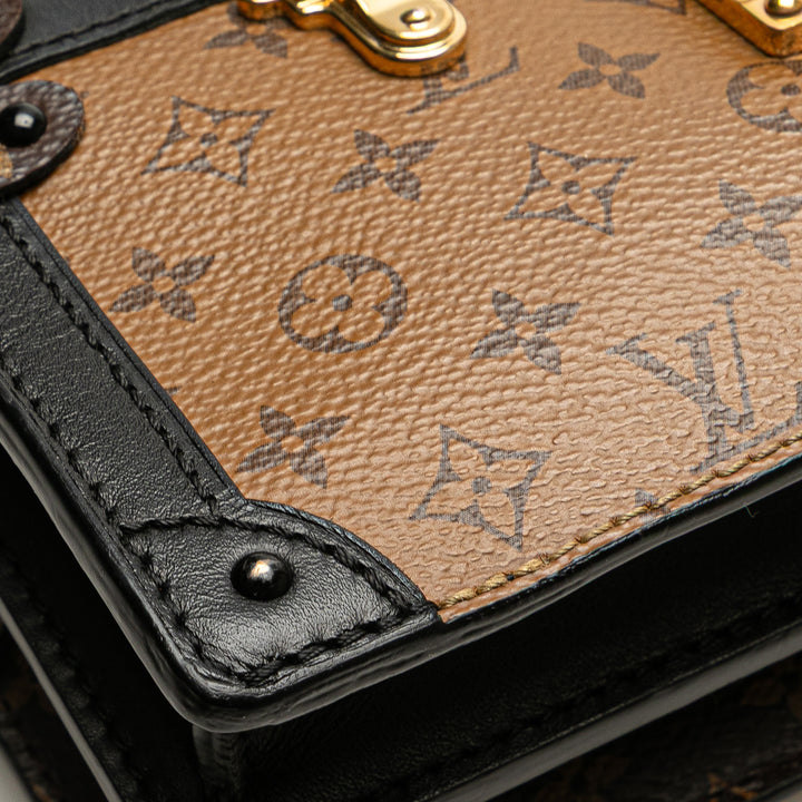 Louis Vuitton Monogram Reverse Trunk Pochette Marron – GABY PARIS Authentique
