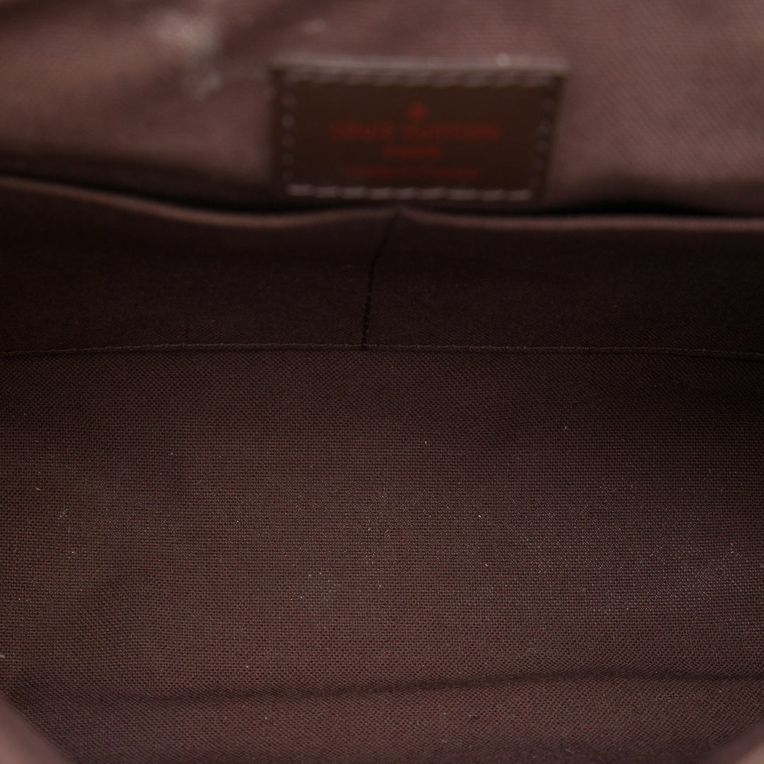 Louis Vuitton Sac bandoulière District Damier Ébène PM Marron – vue 4 – GABY PARIS
