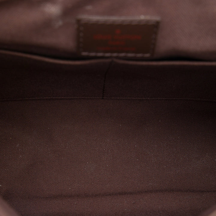 Louis Vuitton Sac bandoulière District Damier Ébène PM Marron – vue 4 – GABY PARIS
