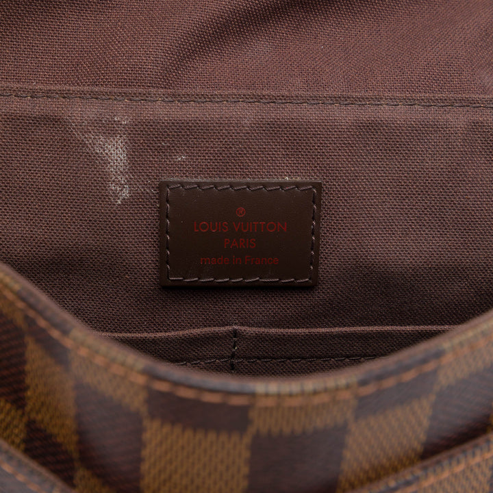 Louis Vuitton Sac bandoulière District Damier Ébène PM Marron – vue 5 – GABY PARIS
