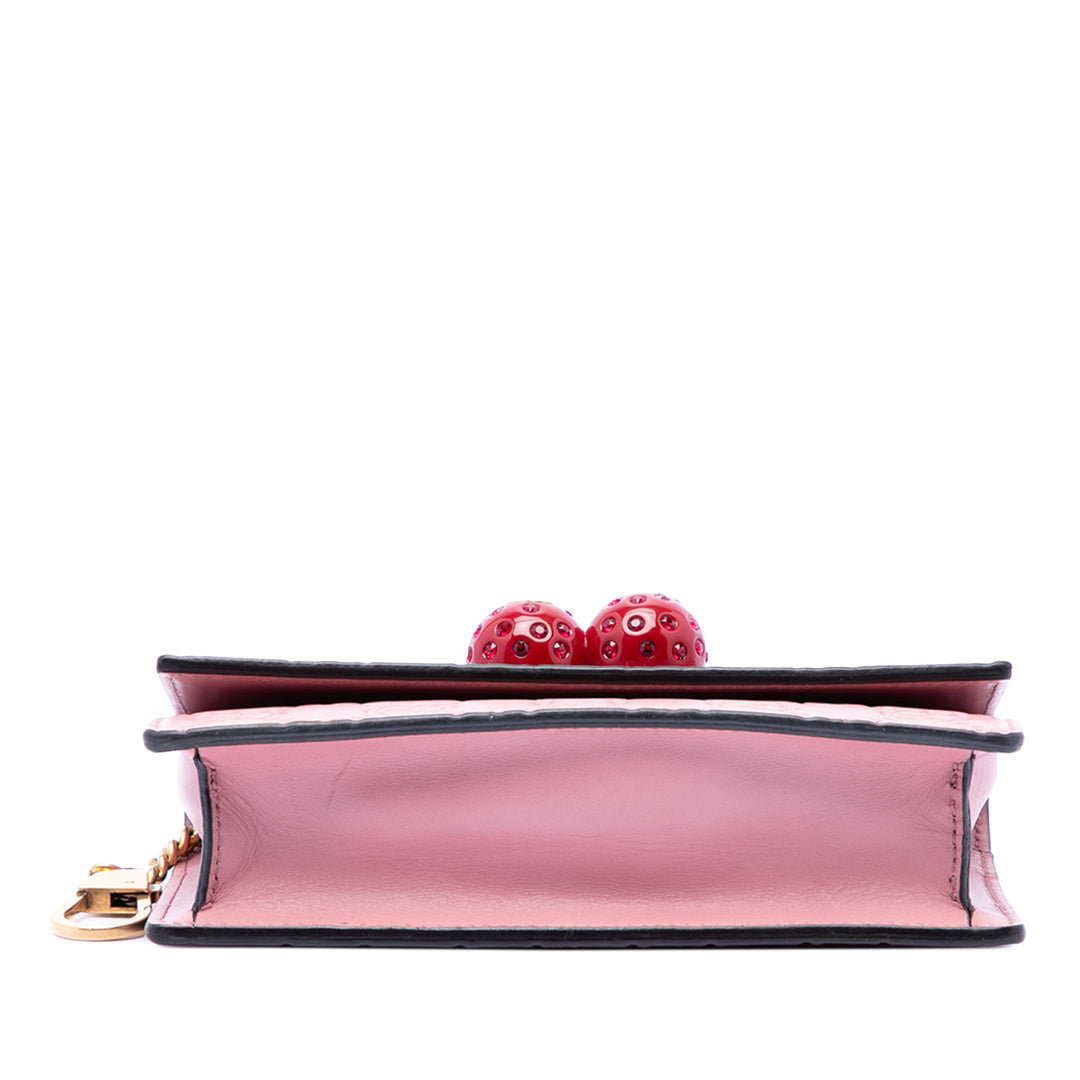 Gucci Mini Guccissima Cherry Sac porté croisé