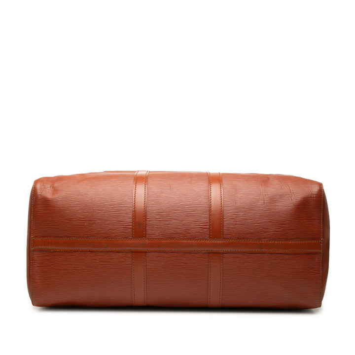 Keepall 50 Épi Marron