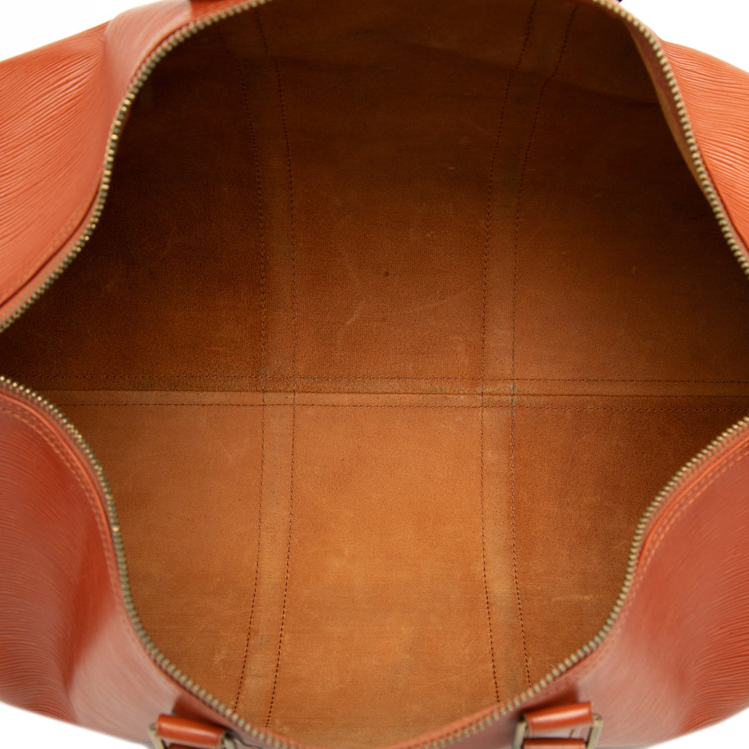 Keepall 50 Épi Marron
