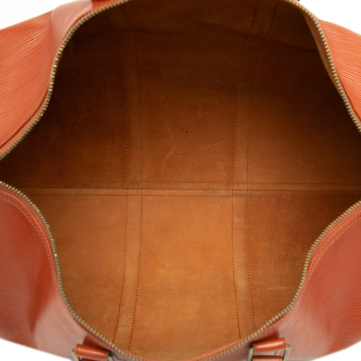 Keepall 50 Épi Marron