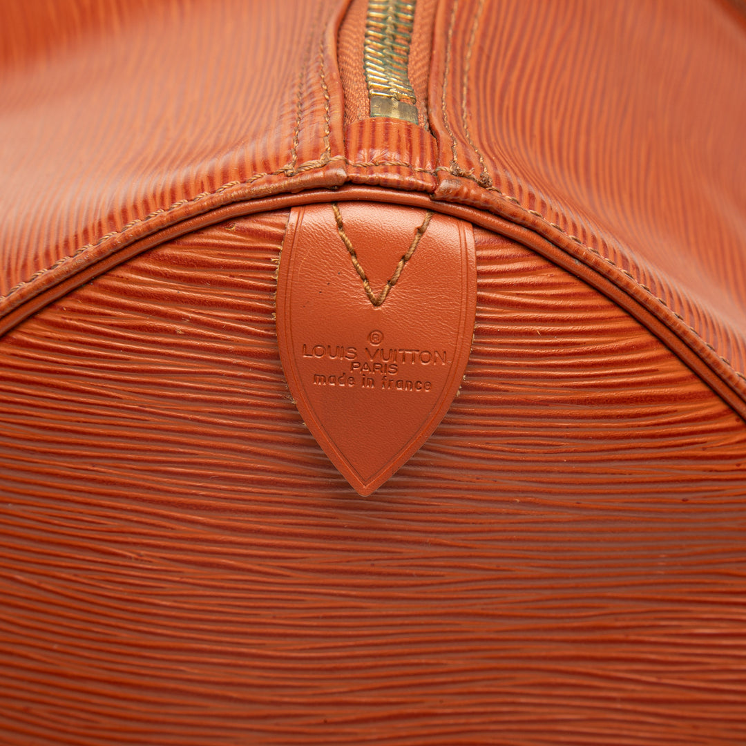 Keepall 50 Épi Marron