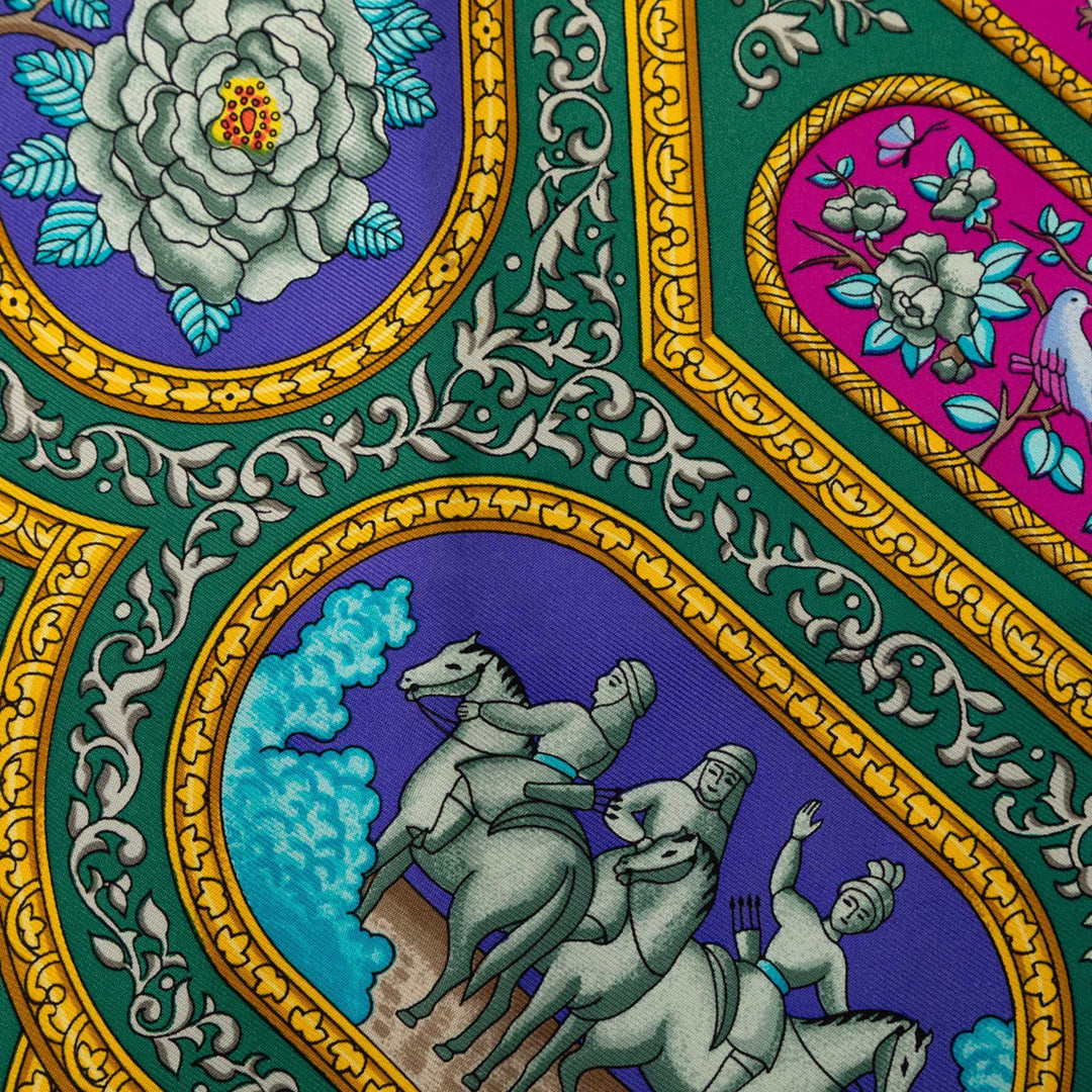 Hermès Qalamdan Foulard Soie