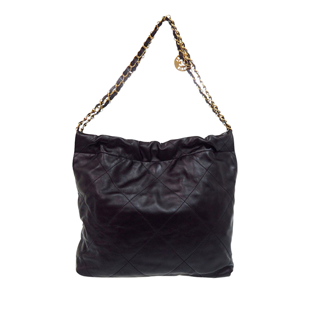 Chanel Small Matelassé brillant Cuir de veau 22 Sac à main