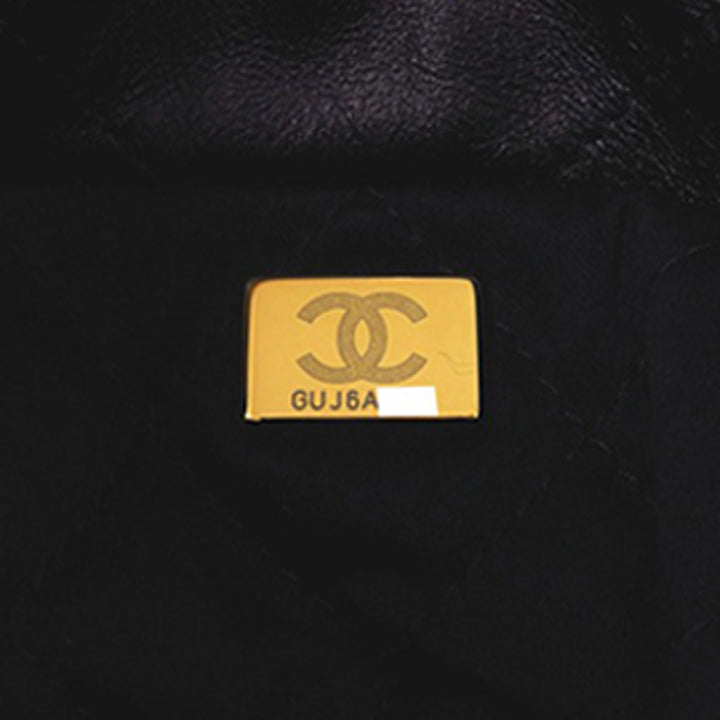 Chanel Small Matelassé brillant Cuir de veau 22 Sac à main