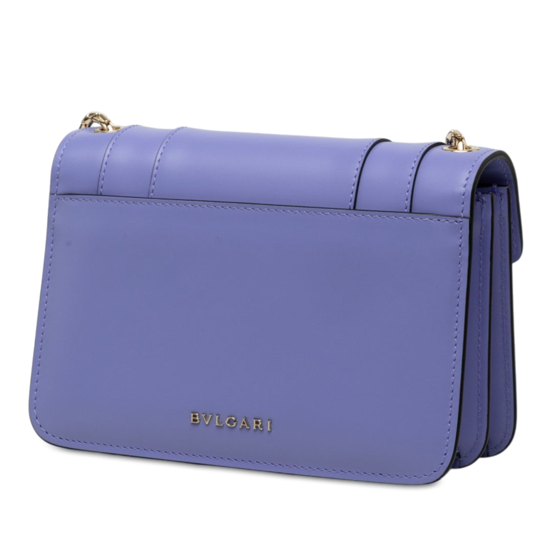 Serpenti Forever Sac Cuir de veau Violet