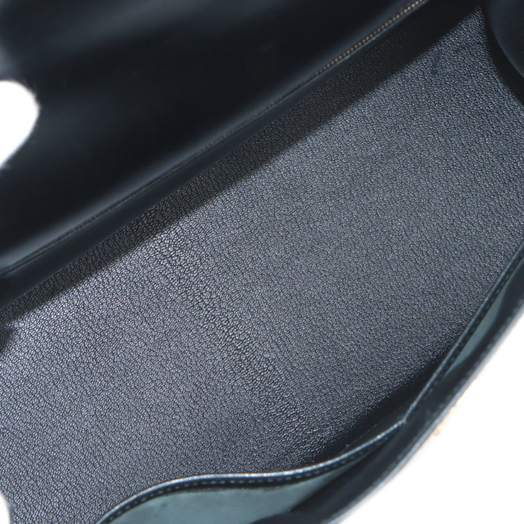 Hermès Boîte Veau Kelly II Sellier 32 Noir