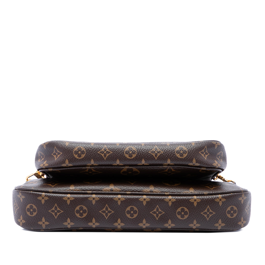 Multi Pochette Accessoires Monogram Marron