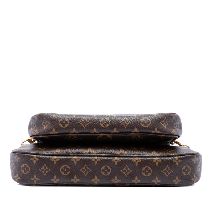 Multi Pochette Accessoires Monogram Marron