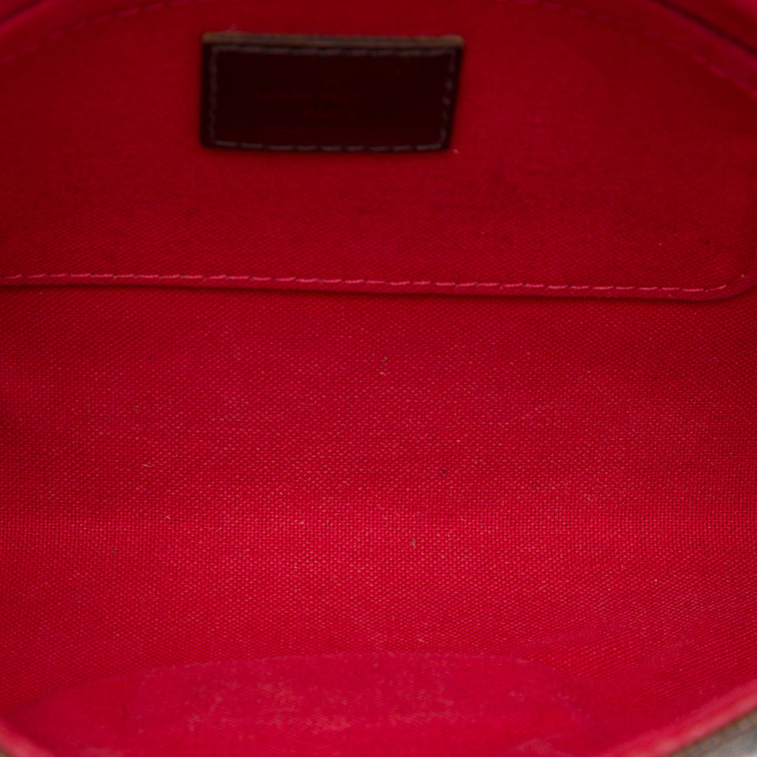 Louis Vuitton Favorite MM Damier Ébène Marron – vue 4 – GABY PARIS