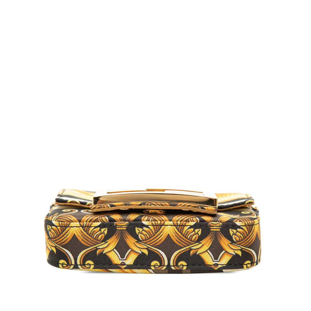 Fendace Zucca Baguette Nano Marron