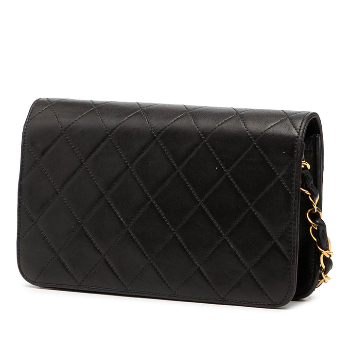Chanel CC Matelassé Cuir d’agneau Full Simple rabat