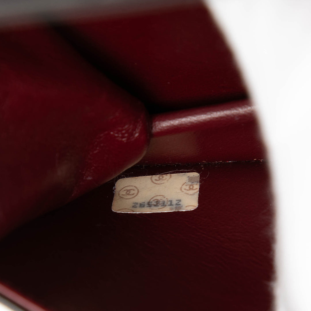 Chanel CC Matelassé Cuir d’agneau Full Simple rabat