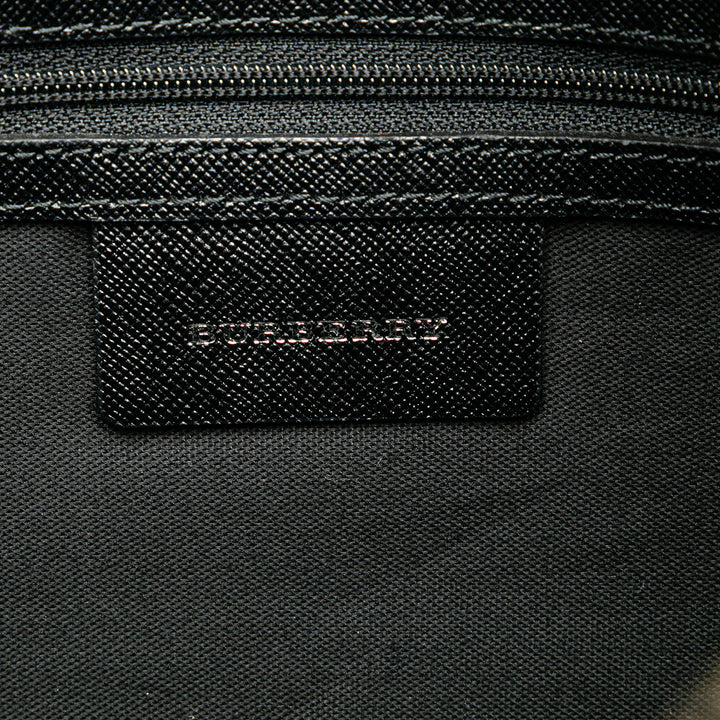 Burberry Cabas House Check Marron – vue 5 – GABY PARIS