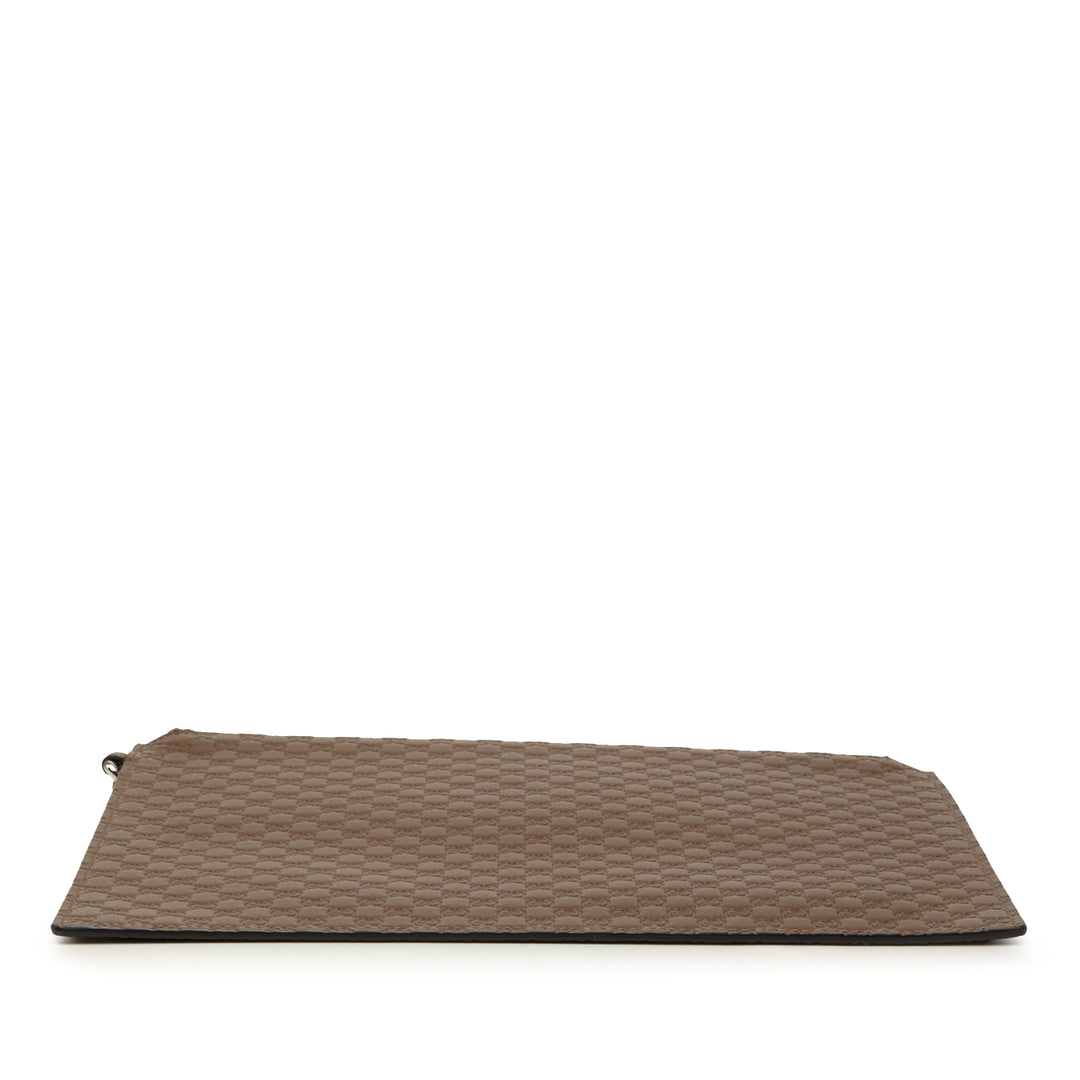 Microguccissima Pochette Marron