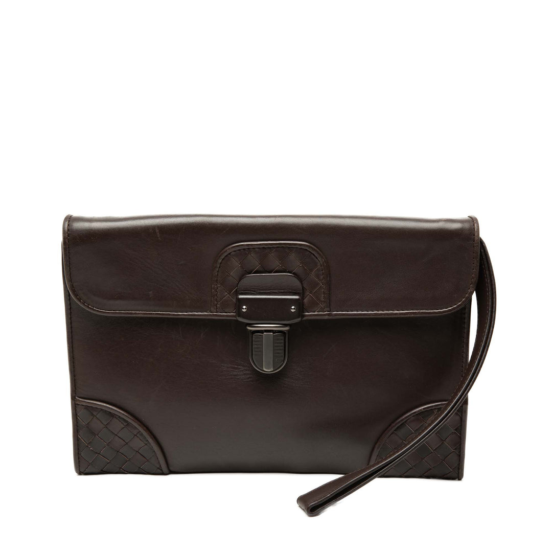 Bottega Veneta Intrecciato à finitions Cuir Pochette