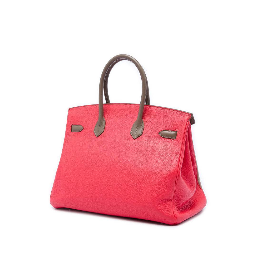 Tricolore et Birkin Cascade Retourne 35 Clémence Rose