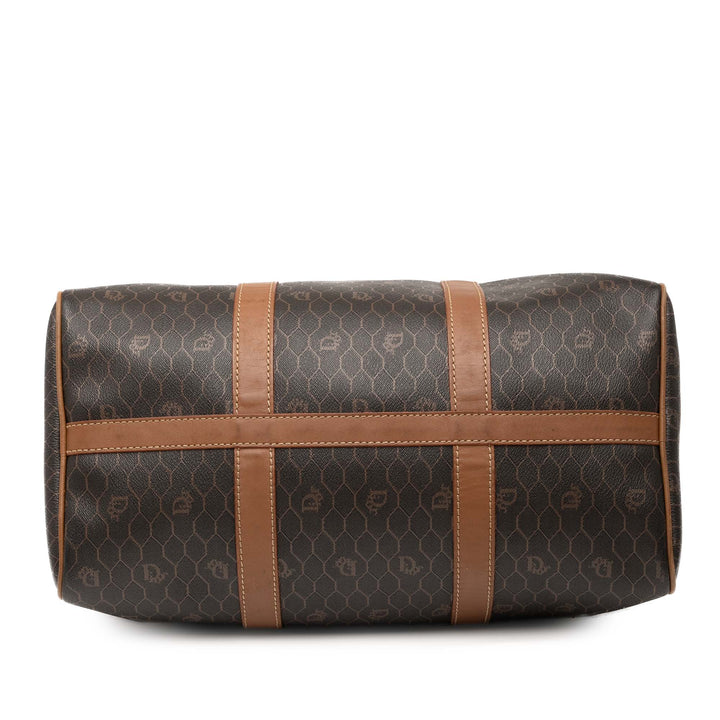 Dior Honeycomb Coated Toile Boston Sac – GABY PARIS Authentique