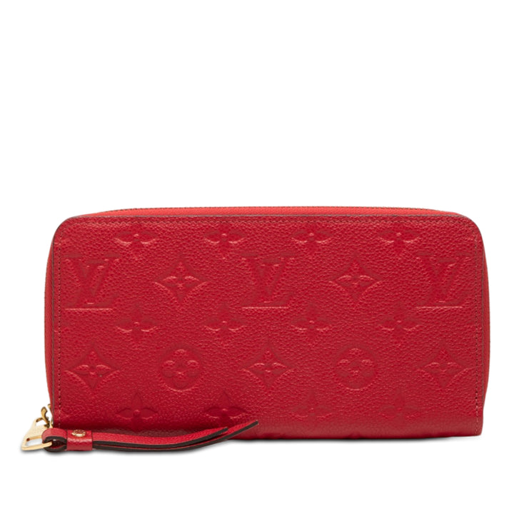 Louis Vuitton Monogram Empreinte Zippy Portefeuille long