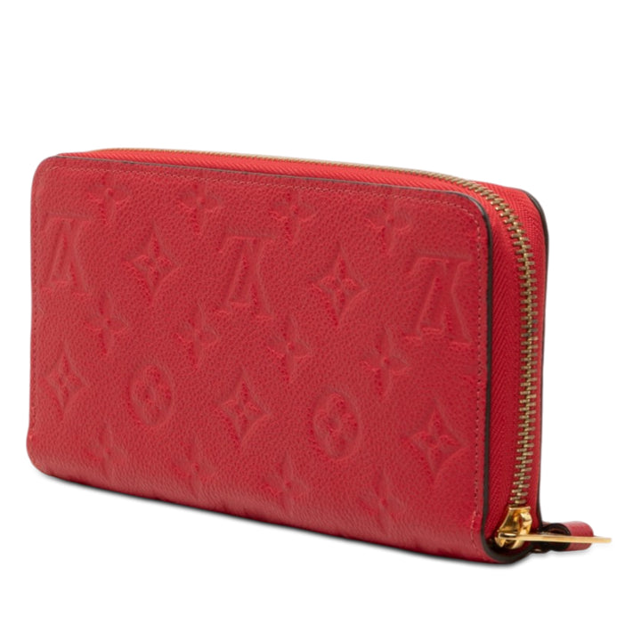 Louis Vuitton Monogram Empreinte Zippy Portefeuille long
