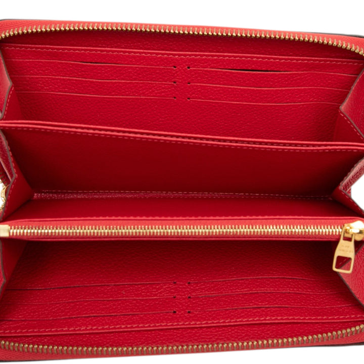 Louis Vuitton Monogram Empreinte Zippy Portefeuille long