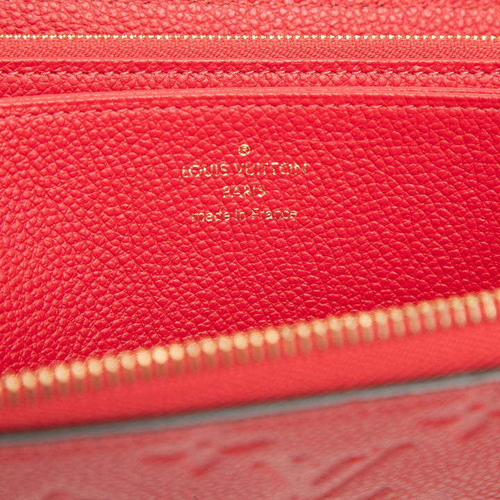 Louis Vuitton Monogram Empreinte Zippy Portefeuille long