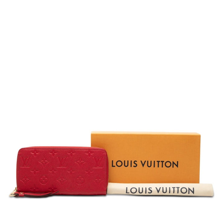 Louis Vuitton Monogram Empreinte Zippy Portefeuille long