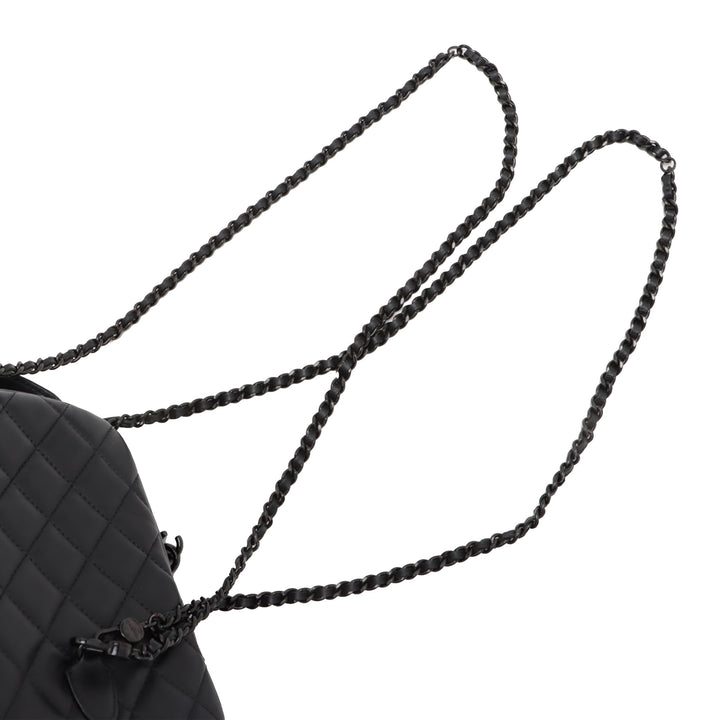 Chanel CC Matelassé Cuir d’agneau Sac à dos