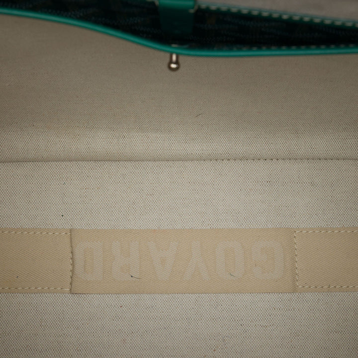 Goyard Bellechasse PM Goyardine Vert