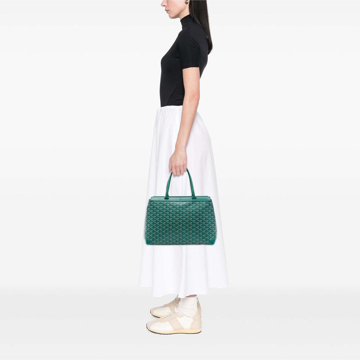 Goyard Bellechasse PM Goyardine Vert