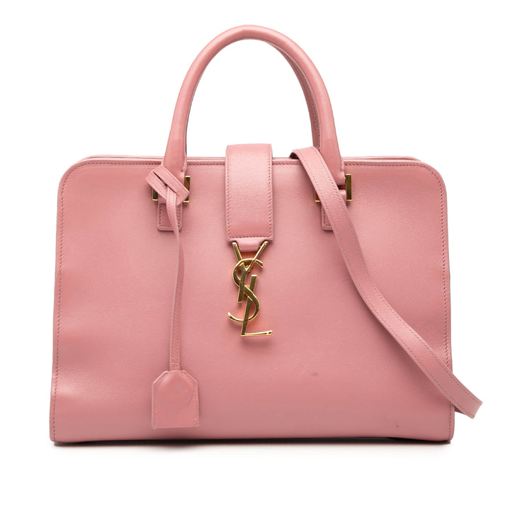Saint Laurent Small Cuir Monogram Cabas