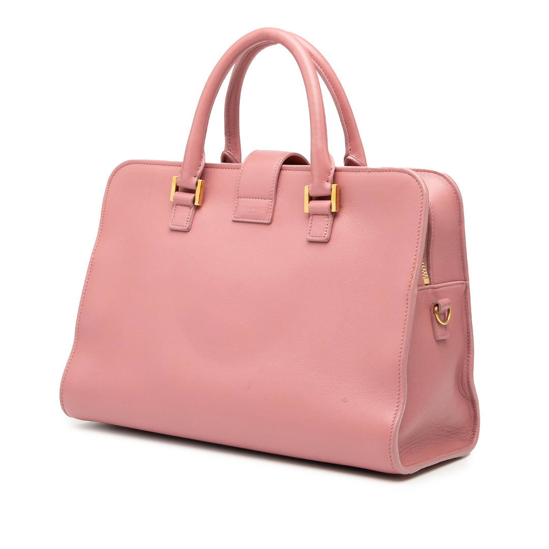 Saint Laurent Small Cuir Monogram Cabas